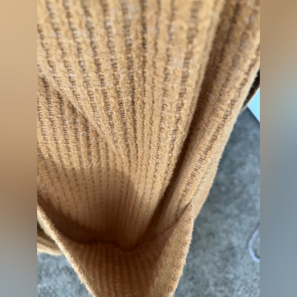 Pink Rose Women's Tan Cardigan Sweater - Picture 5 of 10